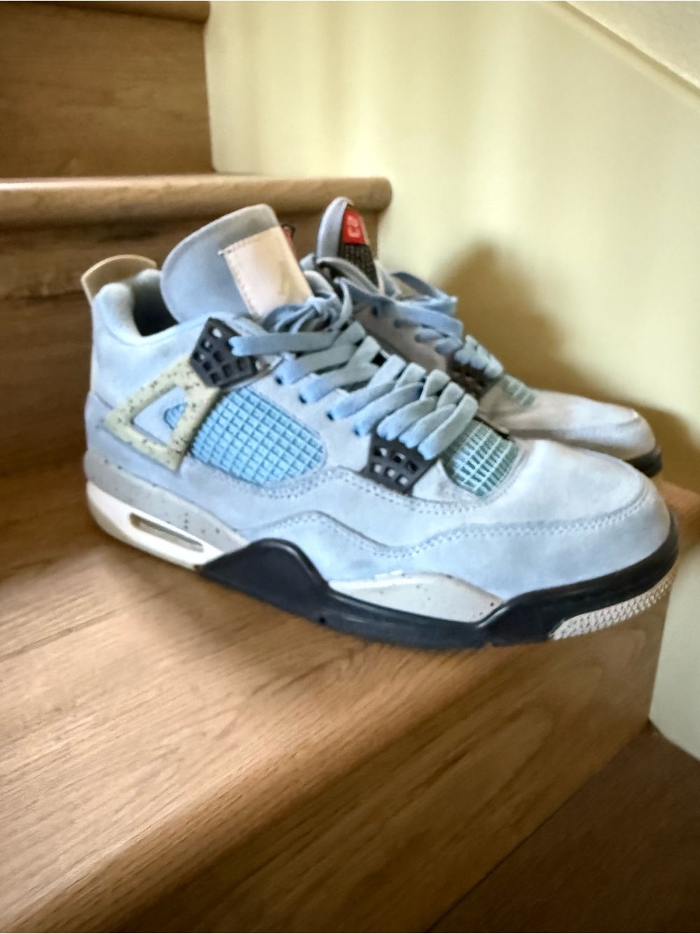 Air Jordan 4 Retro SE University Blue UNC Men’s 9.5 CT8527-400 - Picture 2 of 10